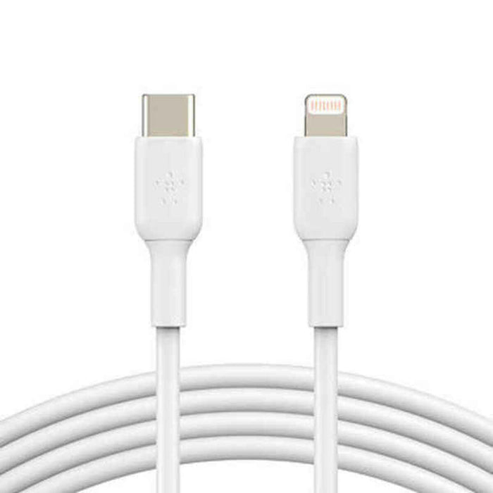 Cablu USB-C la Lightning Belkin CAA003BT1MWH 1 m