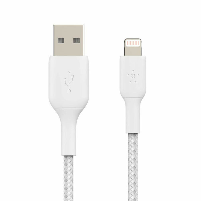 Cablu Lightning Belkin CAA002BT1MWH Alb 1 m