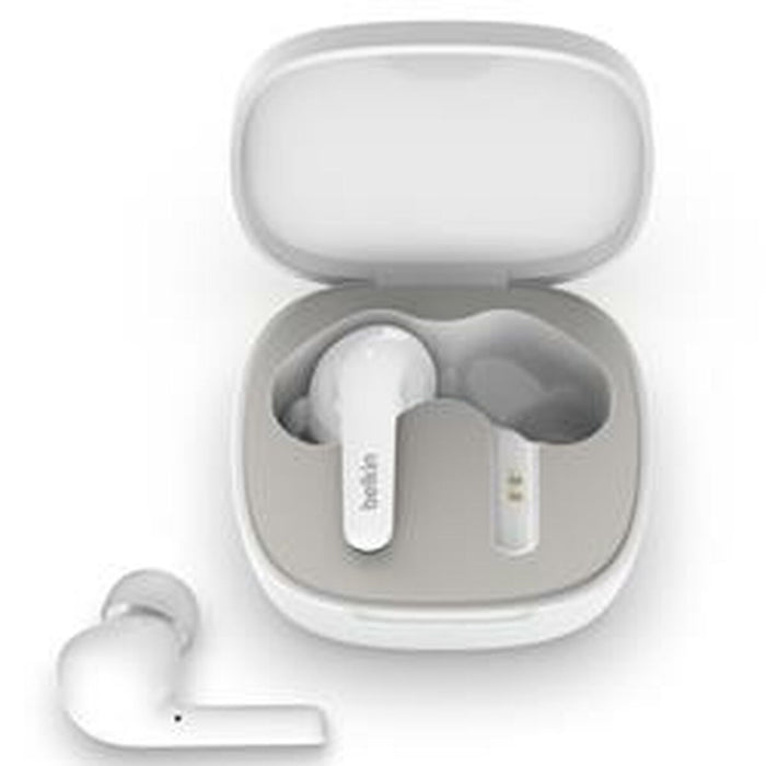 Căști cu Microfon Belkin AUC006BTWH Alb