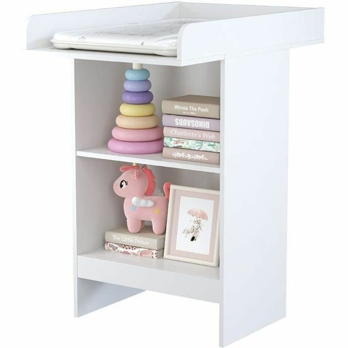 Schimbător Polini Kids Marina 61 x 88,1 x 103 cm Alb