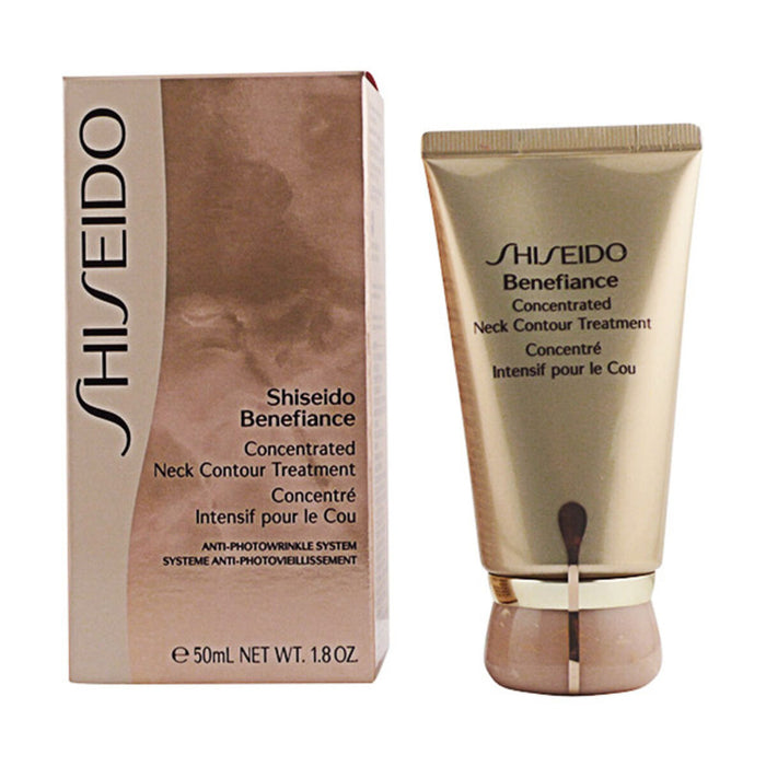 Cremă Anti-aging pentru Gât Benefiance Shiseido 10119106102 (50 ml)
