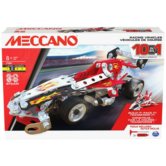 Set de Construcție Meccano Racing Vehicles 10 Models