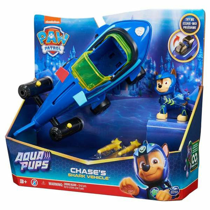 Vehicul The Paw Patrol Aqua Pups 10,25 x 3,88 x 9,5 cm