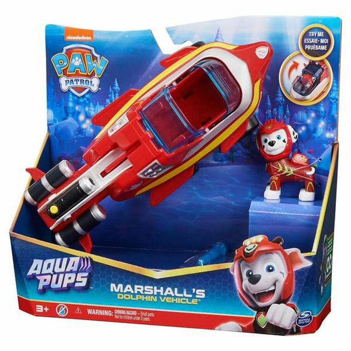 Vehicul The Paw Patrol Aqua Pups 10,25 x 3,88 x 9,5 cm