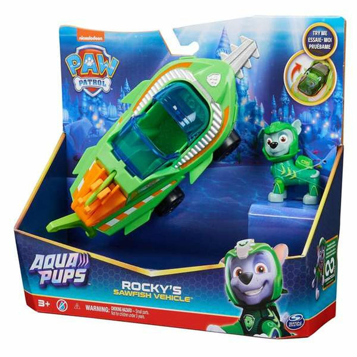 Vehicul The Paw Patrol Aqua Pups 10,25 x 3,88 x 9,5 cm