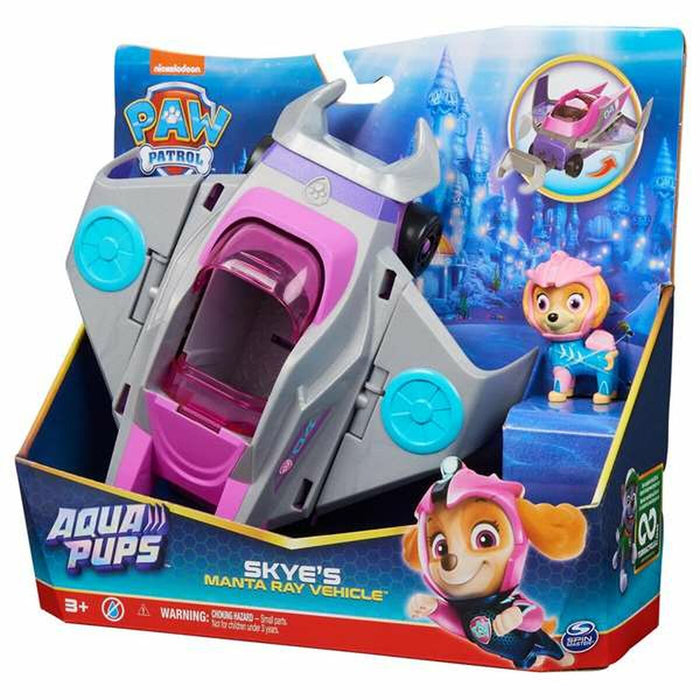 Vehicul The Paw Patrol Aqua Pups 10,25 x 3,88 x 9,5 cm