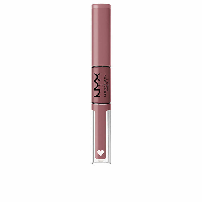 Ruj lichid NYX Shine Loud 2 în 1 Overnight hero 3,4 ml
