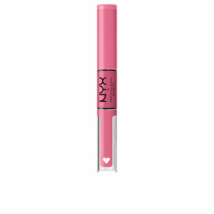 Ruj lichid NYX Shine Loud 2 în 1 Trophy life 3,4 ml