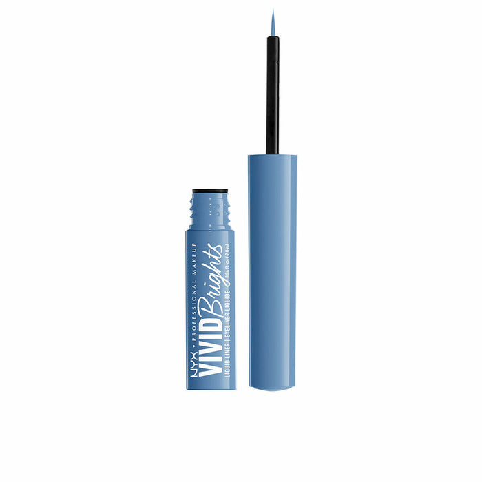 Creion de Ochi NYX Vivid Bright Lichid Nº 09 Cobalt crush 2 ml