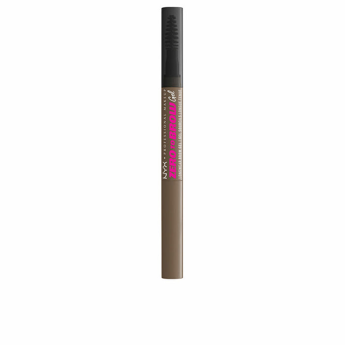 Gel pentru Volumul Sprâncenelor NYX Zero To Brow Nº 02 Ash brown 2 ml