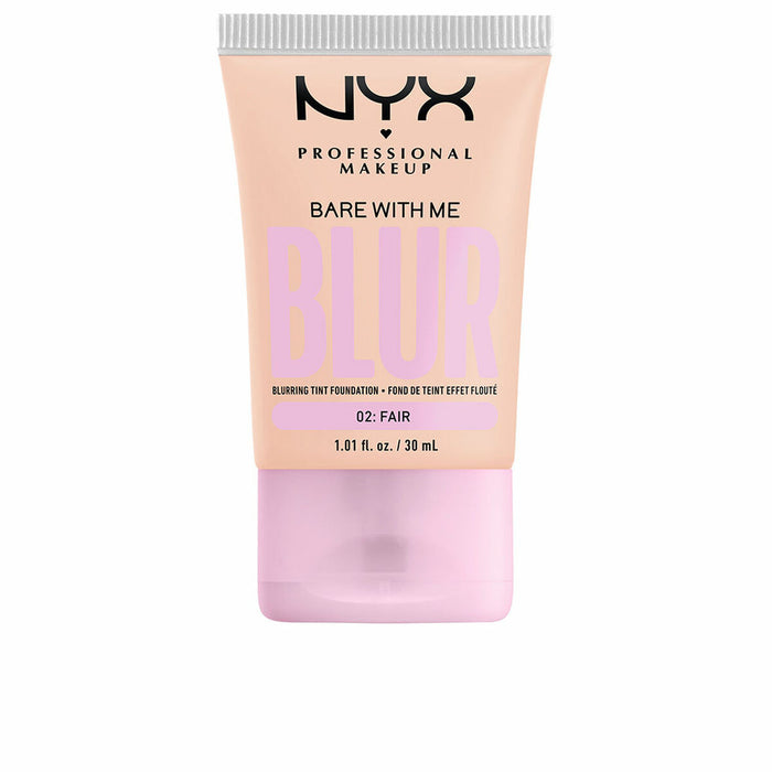 Fond de Ten Fluid NYX Bare With Me Blur Nº 02 Fair 30 ml