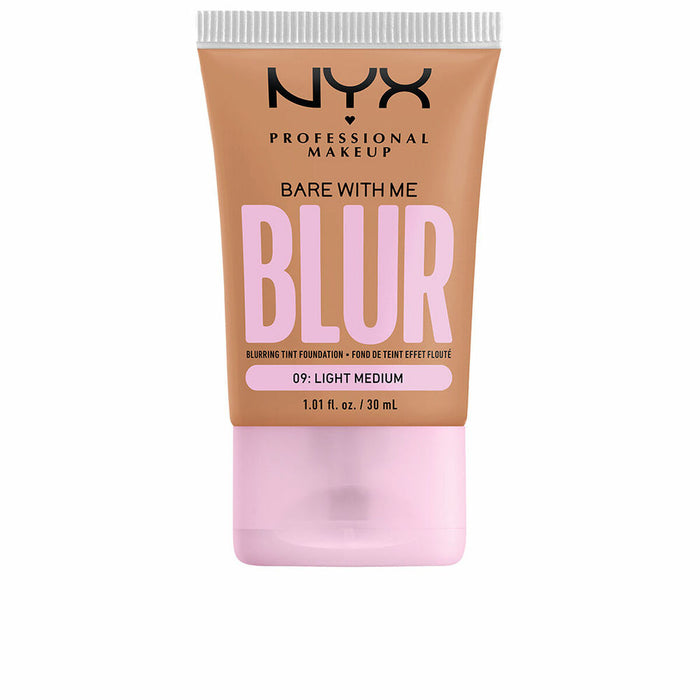Fond de Ten Fluid NYX Bare With Me Blur Nº 09-light medium 30 ml