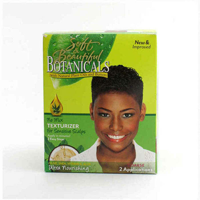 Agent pentru îmbunătățirea texturii părului Soft & Beautiful Soft & Beautiful Botanicals Texturizer Kit Coarse
