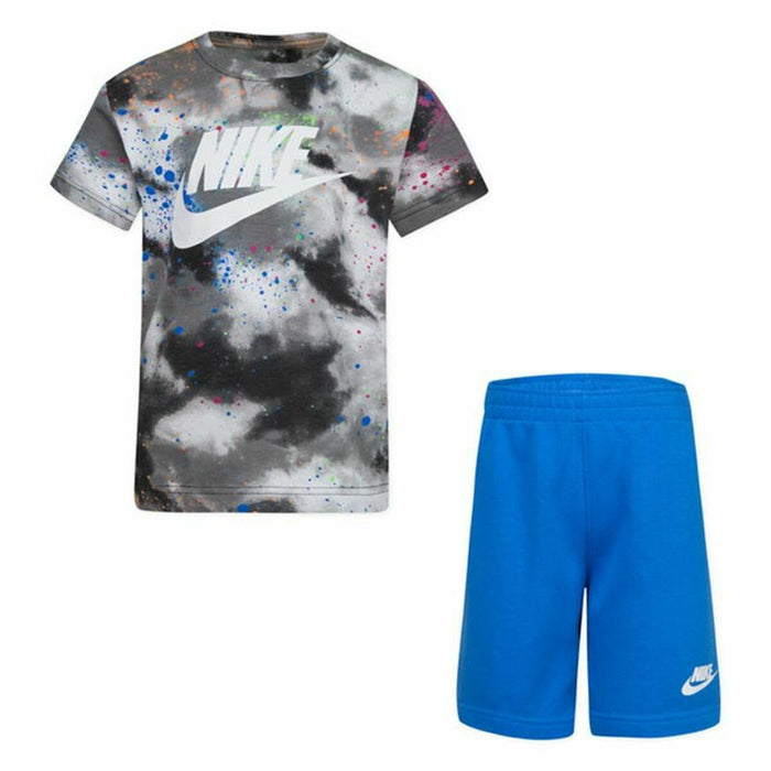 Set Sport pentru Copii Nike Tie Dye Gri închis