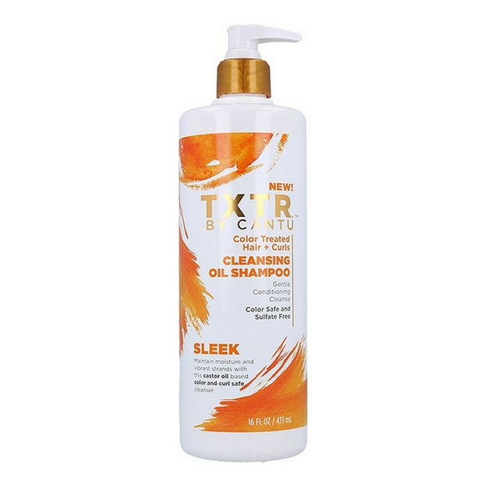 Șampon Txtr Sleek Cleansing Oil Cantu 51402 (473 ml)