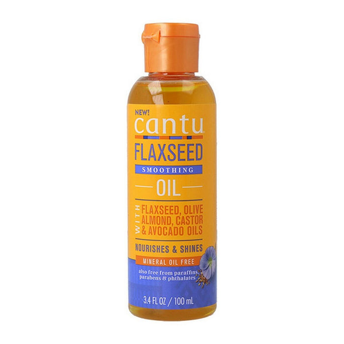 Cremă de Coafat Cantu Flaxseed Smoothing (100 ml)