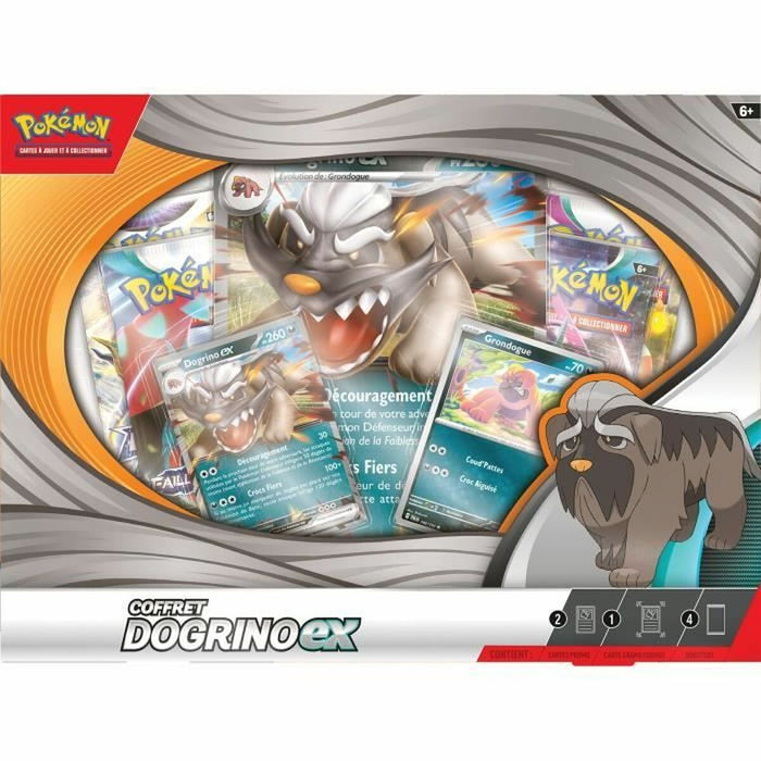 Pachet de autocolante Pokémon Dogrino-ex Q1