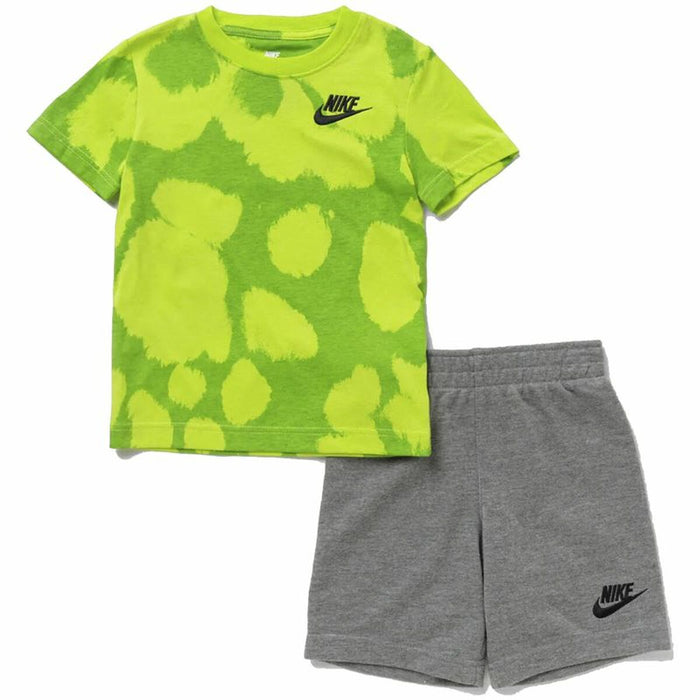 Set Sport pentru Copii Nike Dye Dot Verde lămâie