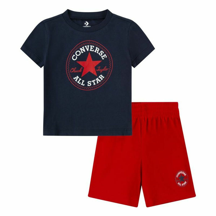 Set Sport pentru Copii Converse Negru/Roșu
