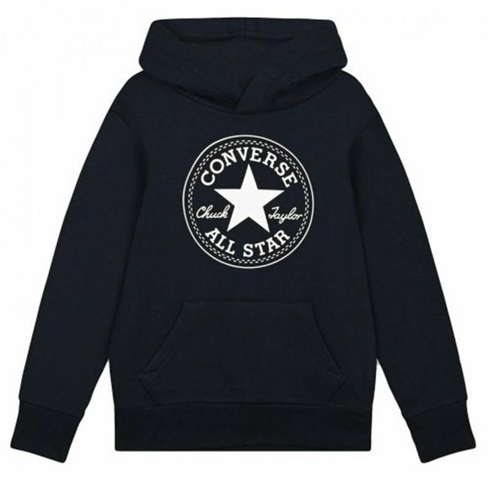 Hanorac cu Glugă Copii Converse Ctp Negru