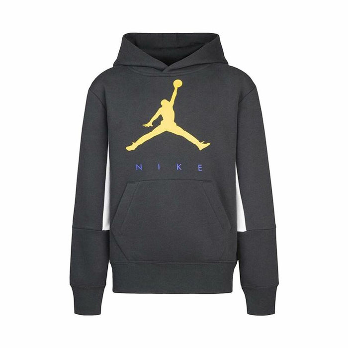 Hanorac cu Glugă Copii Nike Jordan Jumpman Little Kids Negru