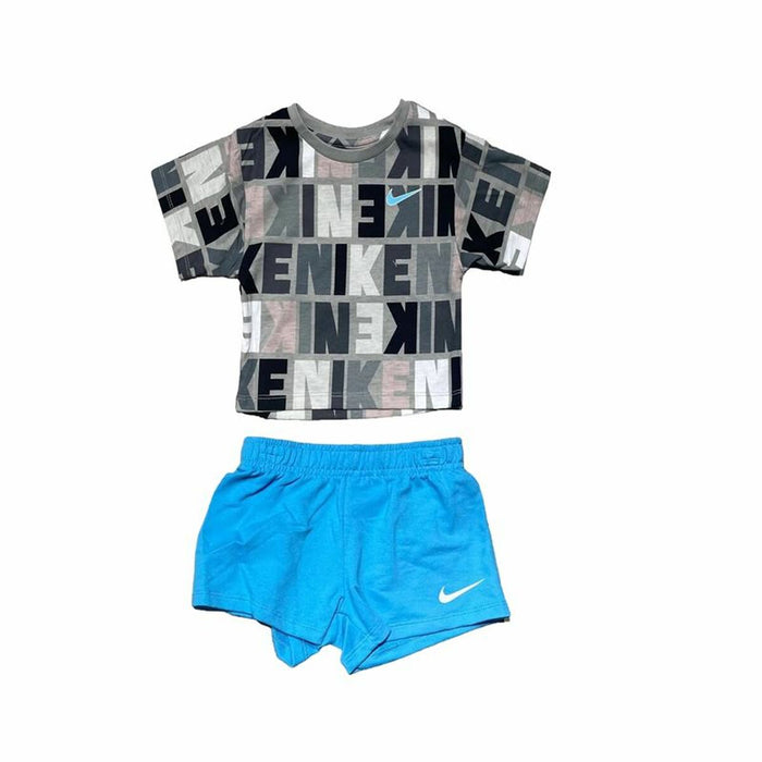 Set Sport pentru Copii Nike Knit Short Albastru