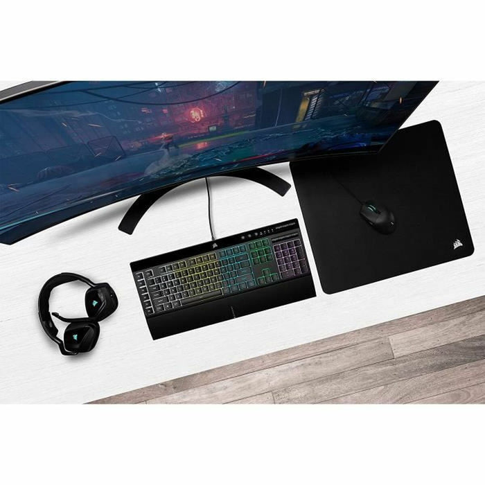 Tastatură Gaming Corsair K55 RGB PRO AZERTY