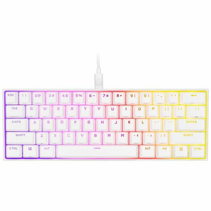Tastatură Corsair K65 RGB Mini Azerty Franceză Negru