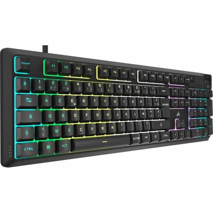Tastatură Corsair K55 Core RGB Negru AZERTY