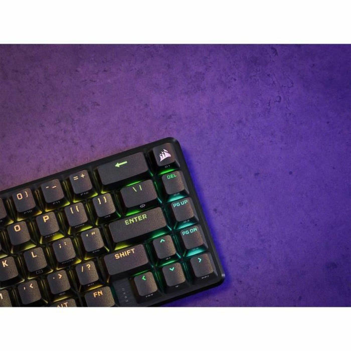 Tastatură Corsair K65 PRO MINI Negru Franceză AZERTY