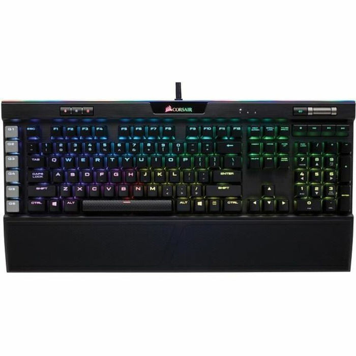 Tastatură Bluetooth cu Suport pentru Tabletă Corsair K95 RGB PLATINUM Negru