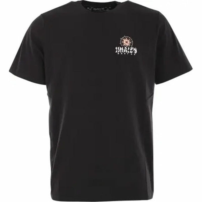 Tricou Hurley Evd Exp Sun Is Shinning Negru Bărbați