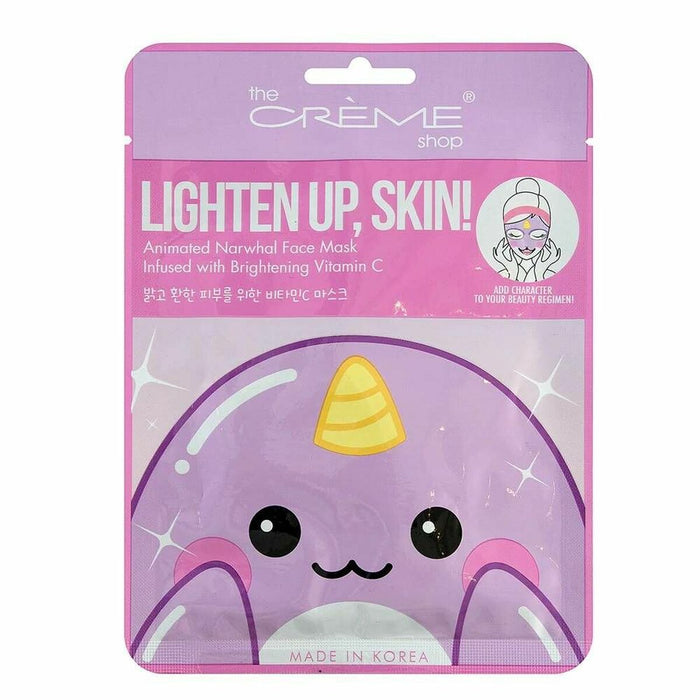 Mască de Față The Crème Shop Lighten Up, Skin! Narwhal (25 g)