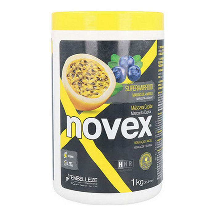 Mască Capilară Novex Superhairfood Afine Fructul pasiunii