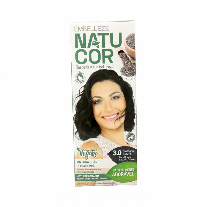 Colorare Permanentă Novex Naturcor Nº 3.0 (33 g)