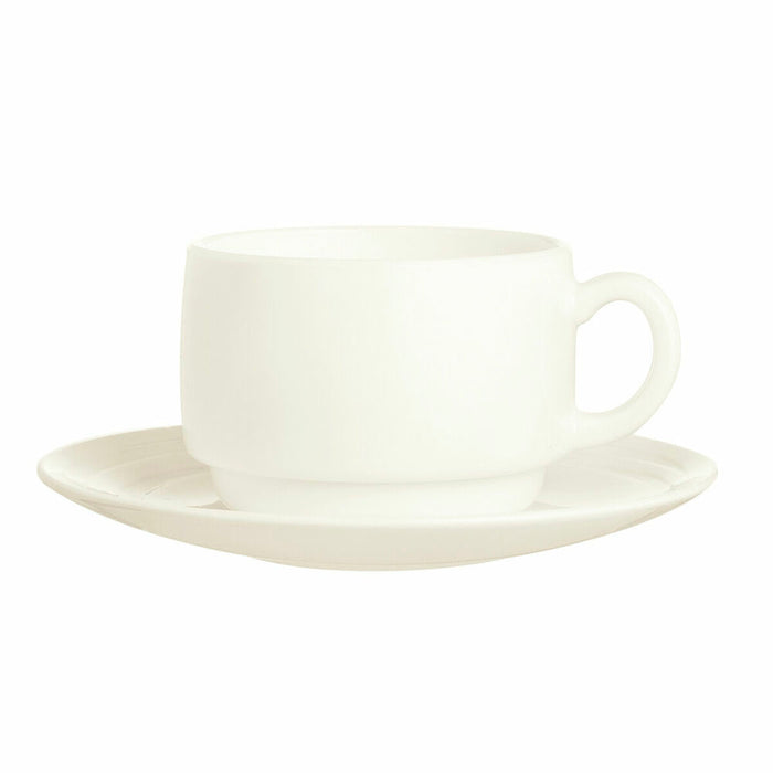 Set de Căni de Cafea Arcoroc Intensity Zenix 12 Unități Bej Sticlă (19 cl)
