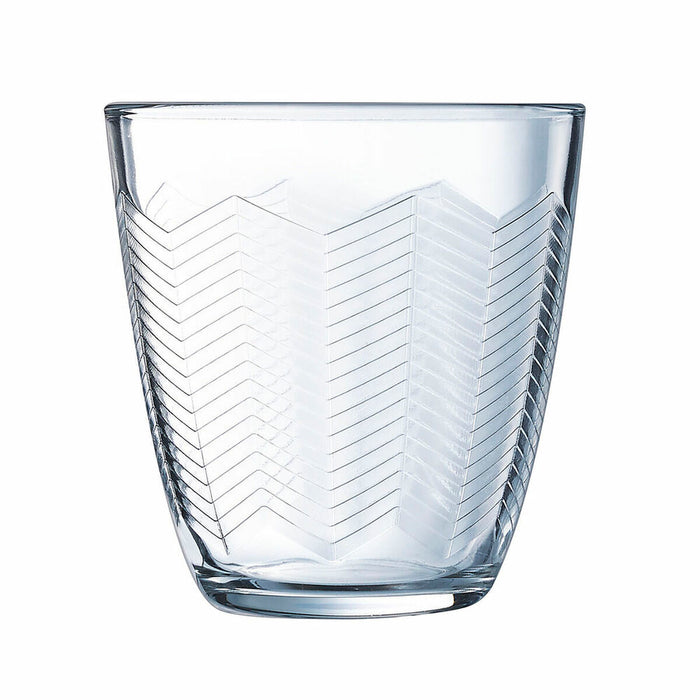 Set de pahare Luminarc Concepto Chevron 6 Unități Transparent Sticlă (31 cl)