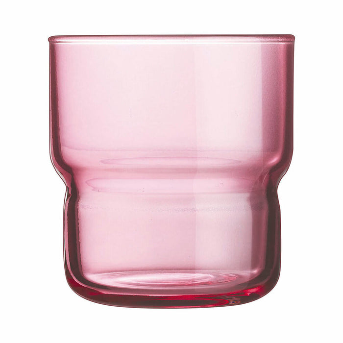 Pahar Arcoroc Log Brush Portocaliu Sticlă (22 cl) (6 Unități)
