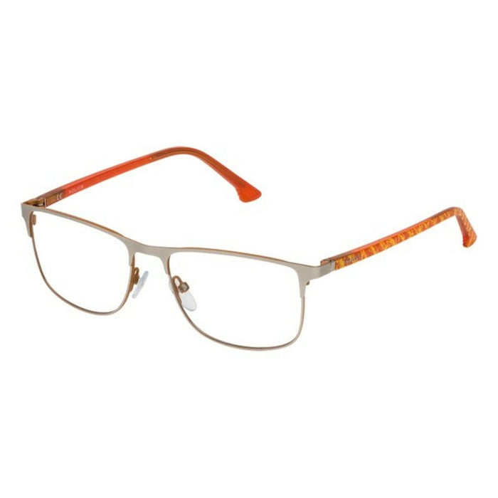 Ramă de Ochelari Bărbați Police VPL396530S34 Portocaliu (ø 53 mm)