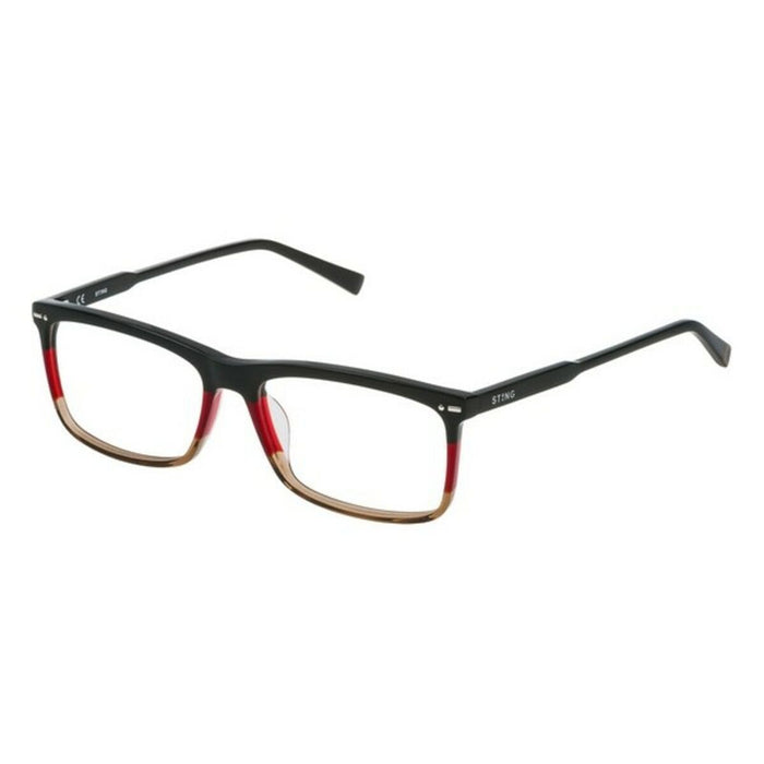 Ramă de Ochelari Bărbați Sting VST065550AT1 Ø 55 mm Roșu Verde