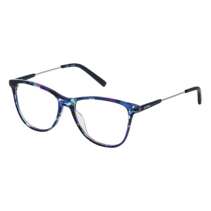 Ramă de Ochelari Damă Sting VST068520GEB Albastru Verde Violet