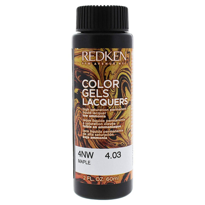 Colorare Permanentă Redken Color Gel Lacquers 4NW-maple (3 x 60 ml)