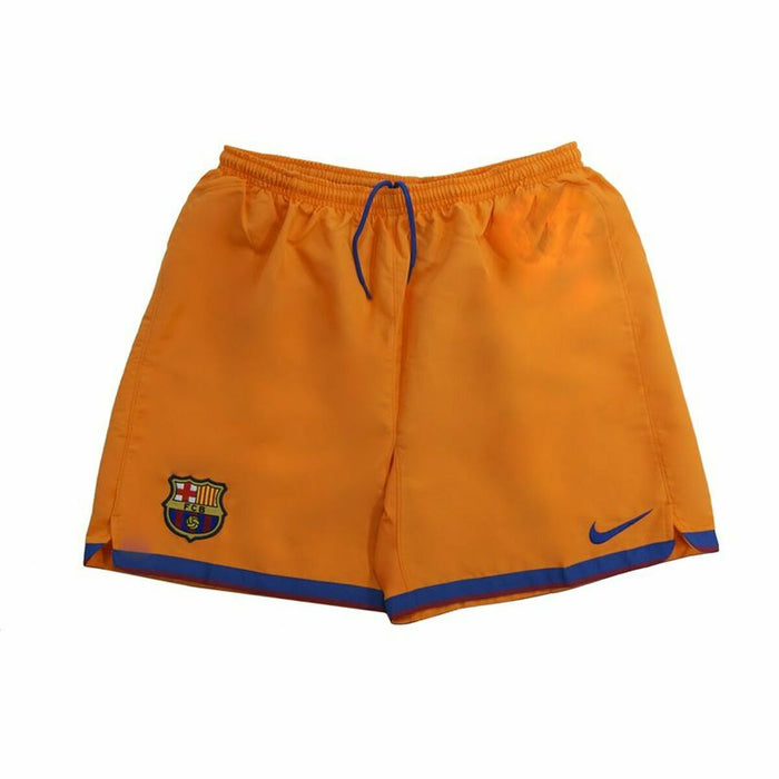 Pantaloni Scurți Sport pentru Copii Nike FC Barcelona Third Kit 07/08 Portocaliu