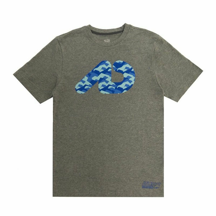 Tricou cu Mânecă Scurtă Bărbați Nike Hybrid Ahtletic DPT Gri închis
