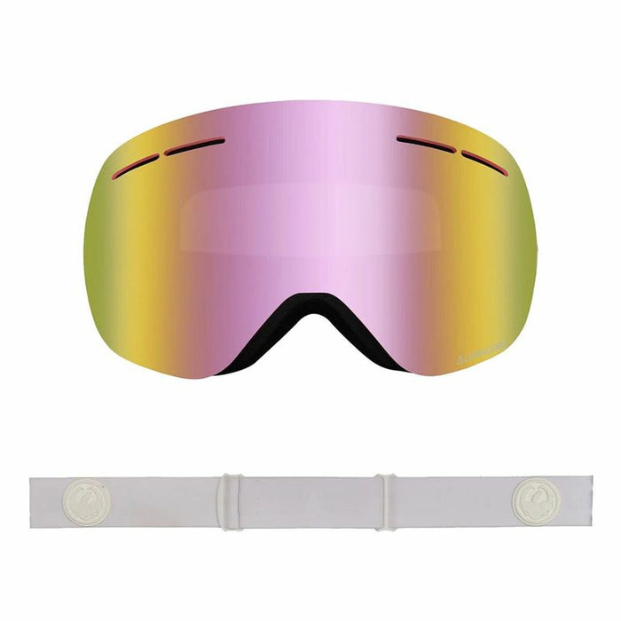 Ochelari de schi Snowboard Dragon Alliance X1s Alb Roz