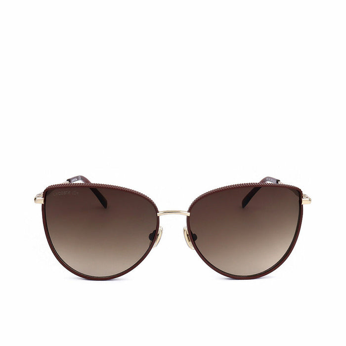 Ochelari de Soare Damă Lacoste L230S ø 59 mm Argintiu Bordo