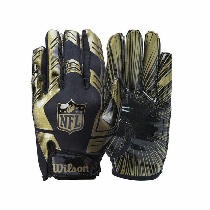Receiver gloves Wilson NFL Stretch Fit Negru