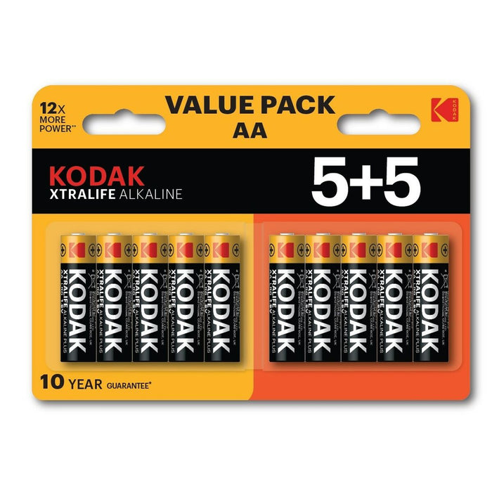 Baterii Kodak XTRALIFE 1,5 V (10 Unități)