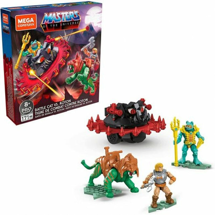 Figurine de Acțiune Mattel Universe Battle Cat vs Roton 5 Piese