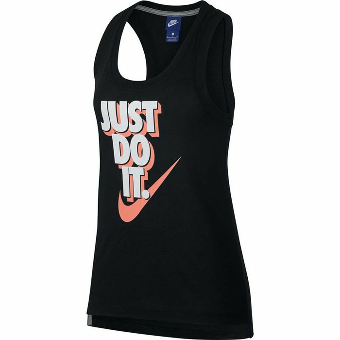 Tricou cu Bretele Damă Nike Just Do It Negru